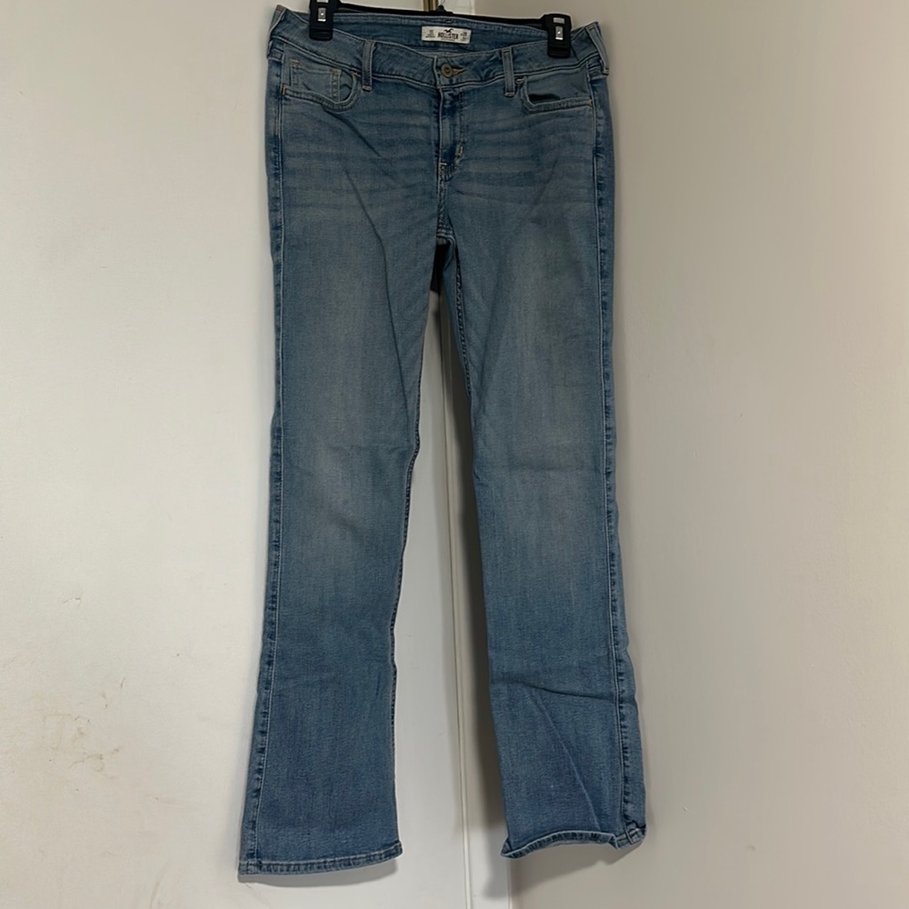 Hollister Bootcut Light Wash Jeans